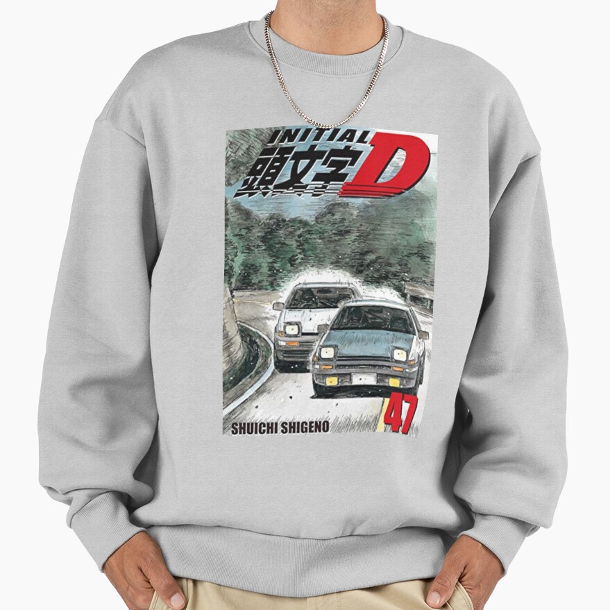 New Collection Initial D Vintage Design Sweatshirt - Image 4
