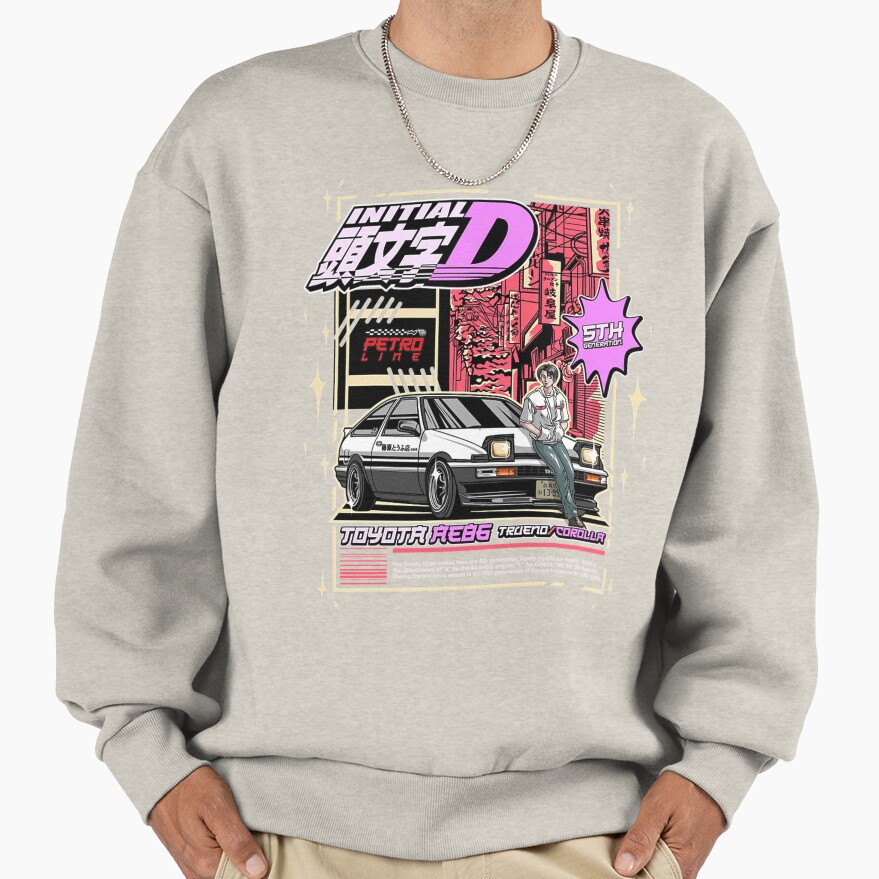 New Collection Ae 86 Initial D Classic Sweatshirt - Image 4