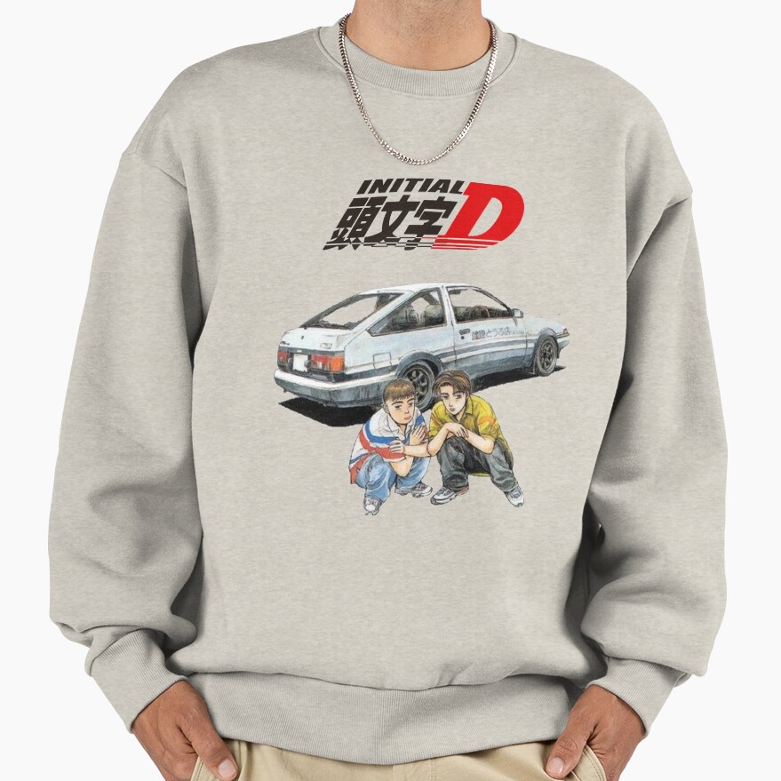 New Design Initial D Takumi And Itsuki Sweatshirt - Image 3