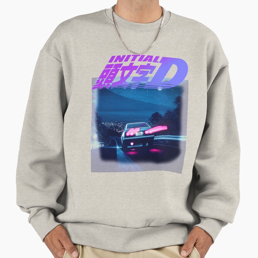 Best Selling Initial D Neon Ae86 Sweatshirt - Image 3