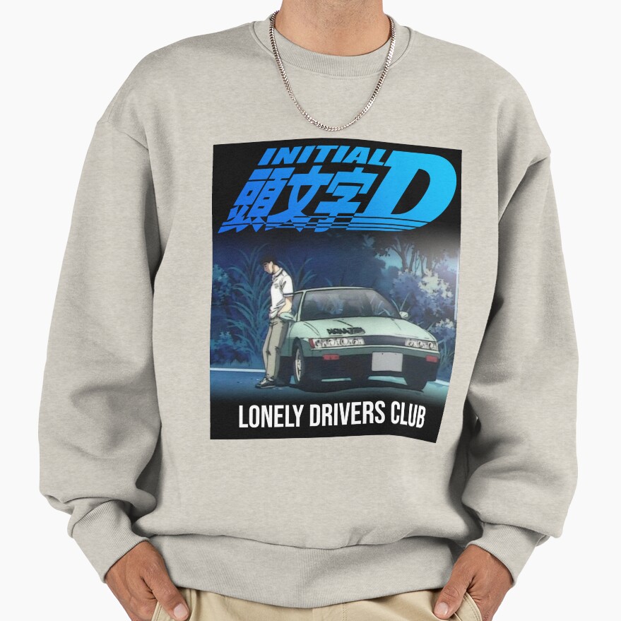 Initial D Lonely Drivers Club Sweatshirt - Image 3