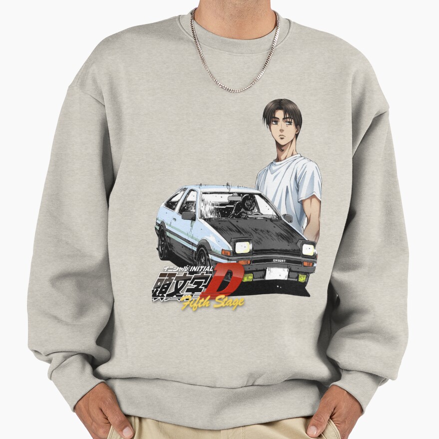 New Design Takumi Initial D Wonderfull Sweatshirt - Image 3