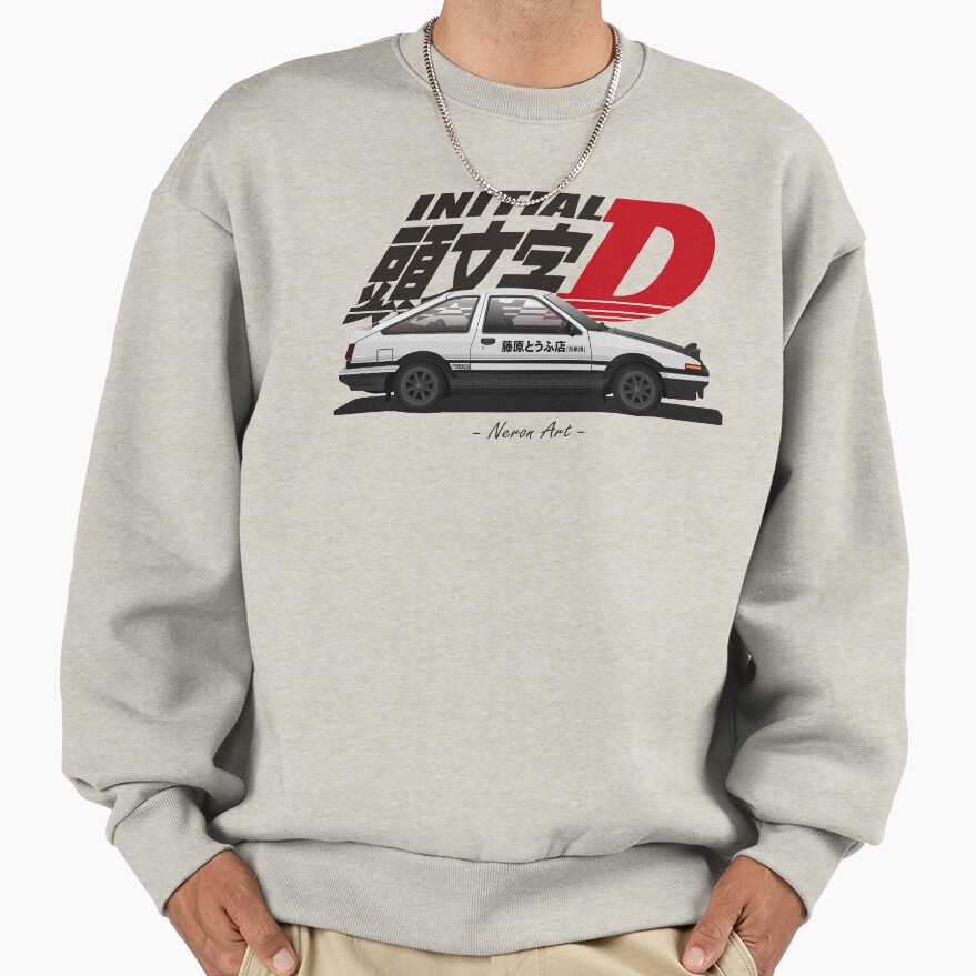New Collection Ae 86 Initial D Bassic Sweatshirt - Image 3