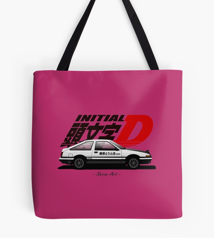 New Collection Ae 86 Initial D Bassic Tote Bag