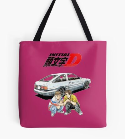 Anime Initial D Takumi And Itsuki Colorfull Tote Bag