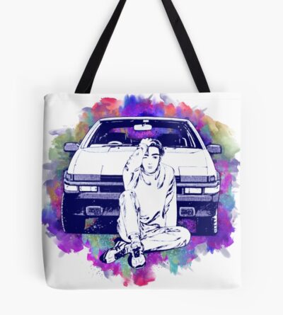 Initial D Takumi Ae86 Watercolor Tote Bag