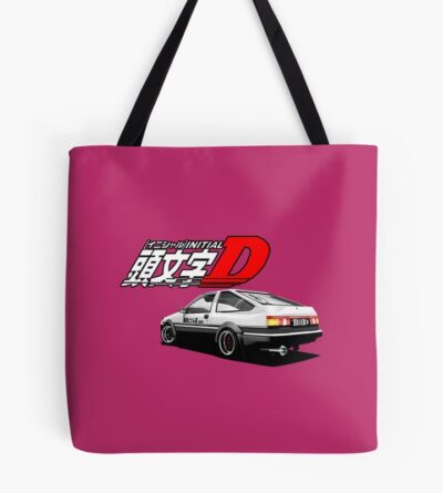 Initial D Ae89 Trueno Retro Design Tote Bag