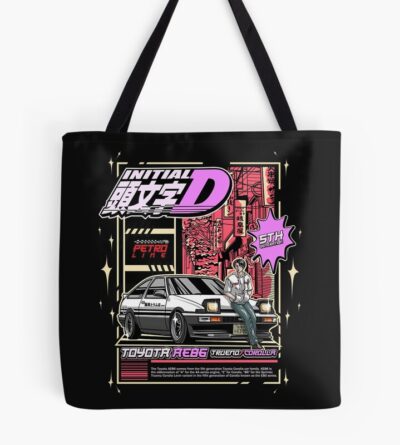 Best Design Ae 86 Initial D Anime Tote Bag