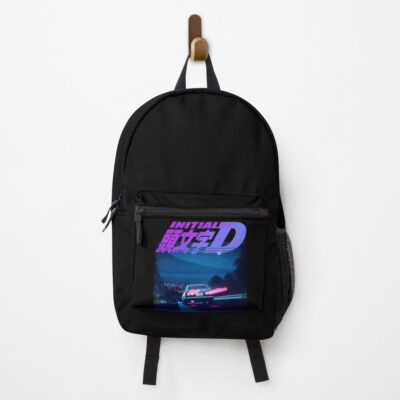 Initial D Neon Ae86 Vintage Backpack