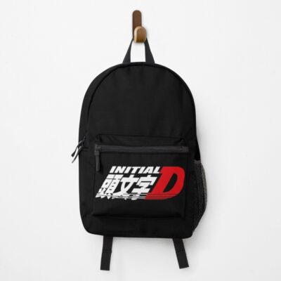 Anime Initial D Logo Classic Design Backpack