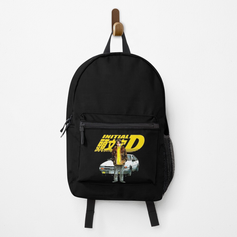 Initial D Anime Takumi Fujiwara Colorfull Backpack