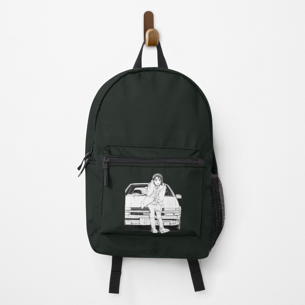 Initial D Natsuki Drift Touge Anime Eurobeat Backpack