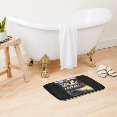 Alternative view of Anime Initial D Characters Cute Bath Mat