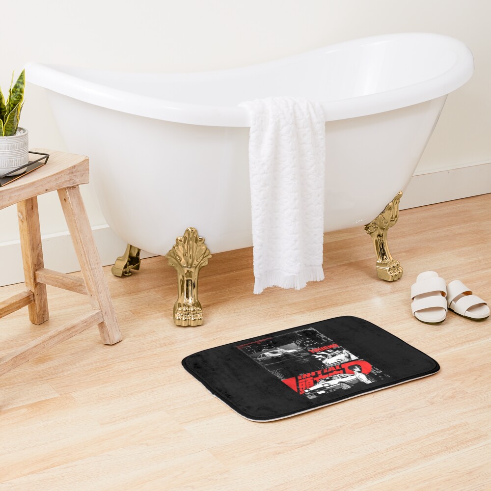 Hot Design Initial D Classic Bath Mat - Image 2