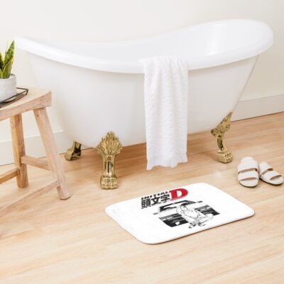 Alternative view of Initial D Takumi Fujiwara Retro Bath Mat
