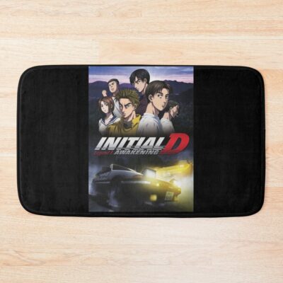 Anime Initial D Characters Cute Bath Mat