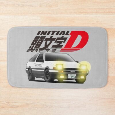 Initial D Graphics Vintage Bath Mat