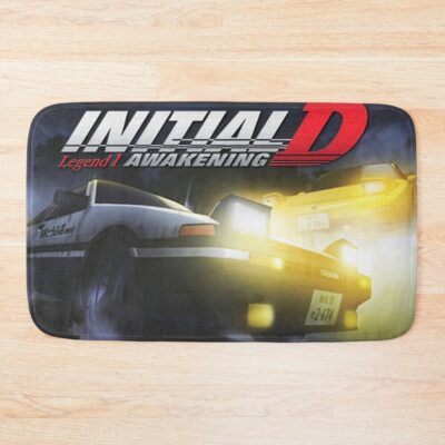 Hot Manga Initial D Graphics Bath Mat