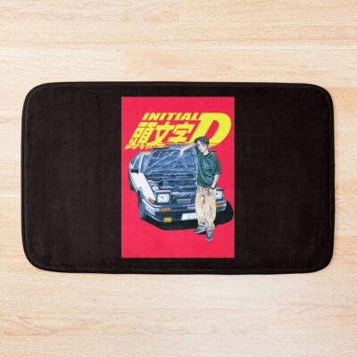 Initial D Fujiwara Ae86 Aesthetic Bath Mat