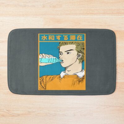 Initial D Keisuke Takahashi Stay Hydrated Bath Mat
