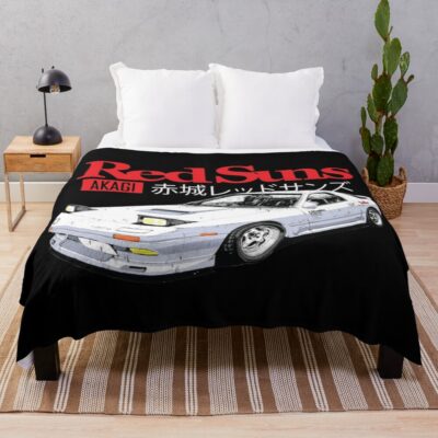 Akagi Redsuns Ryosuke Takahashi Initial D Throw Blanket