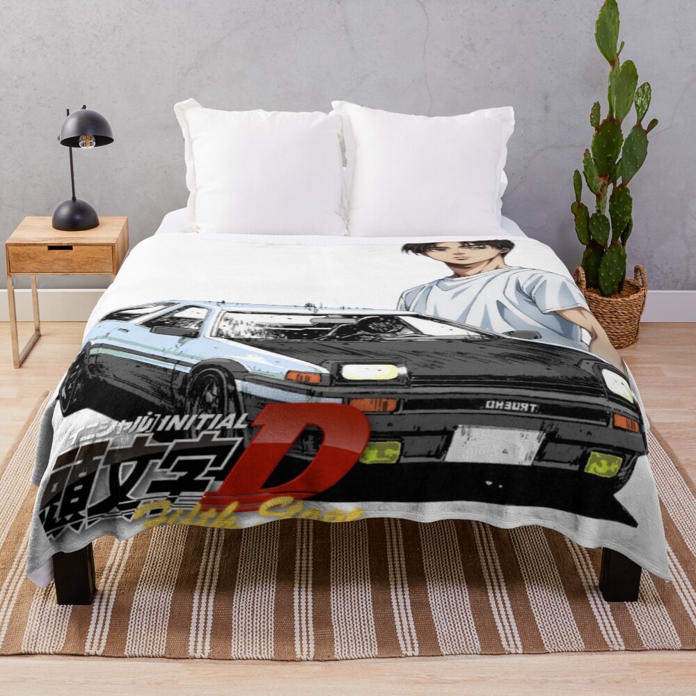Best Selling Takumi Initial D Classic Throw Blanket