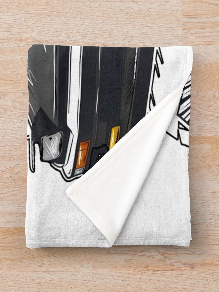 Best Selling Tokyo Car Initial D Classic Throw Blanket - Image 2