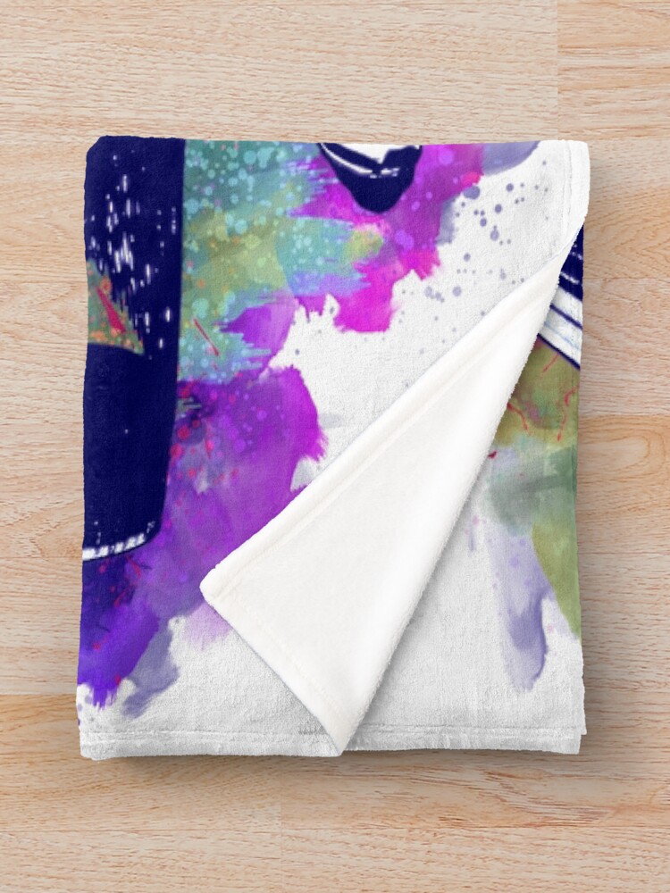 Initial D Takumi Ae86 Watercolor Throw Blanket - Image 2