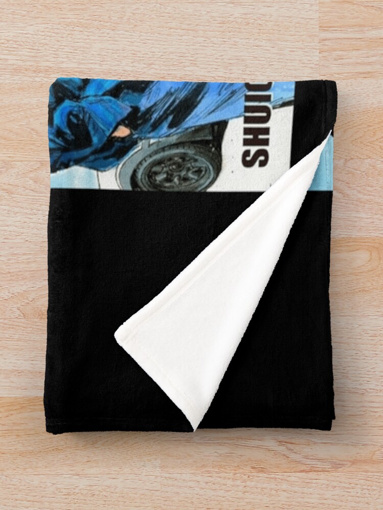 Hot Manga Initial D Takumi Fujiwara Throw Blanket - Image 2