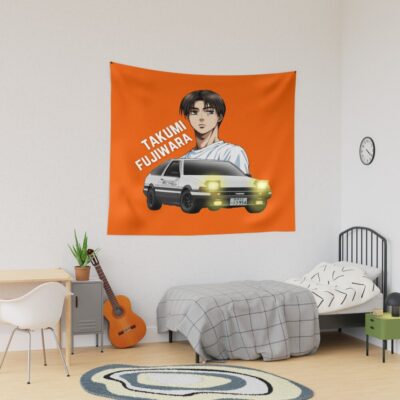 Best Selling Takumi Fujiwara Initial D Tapestry