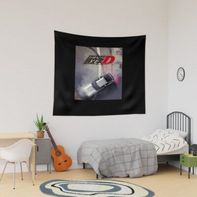 New Design Initial D Colorfull Tapestry
