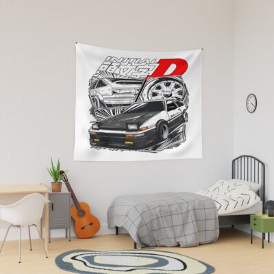 Best Selling Tokyo Car Initial D Classic Tapestry