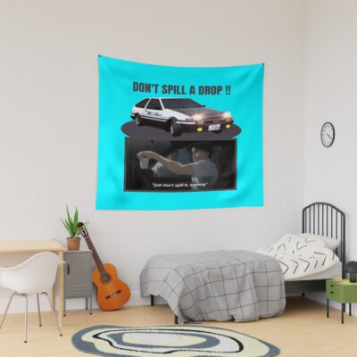 New Collection Initial D Takumi Fujiwara Vintage Tapestry