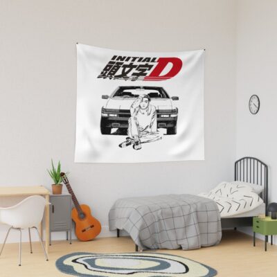 New Collection Initial D Takumi Fujiwara Retro Tapestry