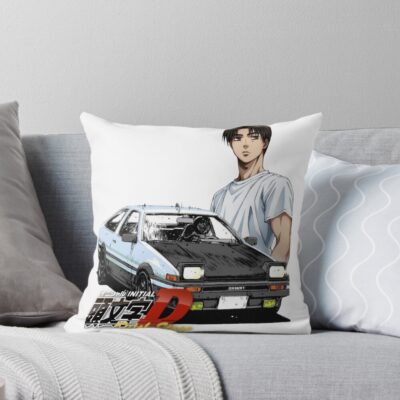 Best Selling Takumi Initial D Classic Throw Pillow