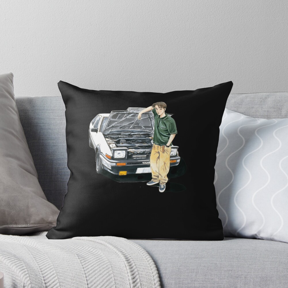 Best Selling Takumi Initial D Wonderfull Throw Pillow