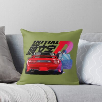 Hot Anime Initial D Vintage Design Throw Pillow
