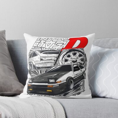 Best Selling Tokyo Car Initial D Classic Throw Pillow