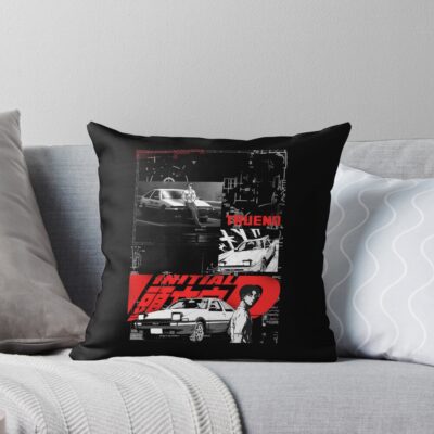 Hot Design Anime Initial D Vintage Throw Pillow