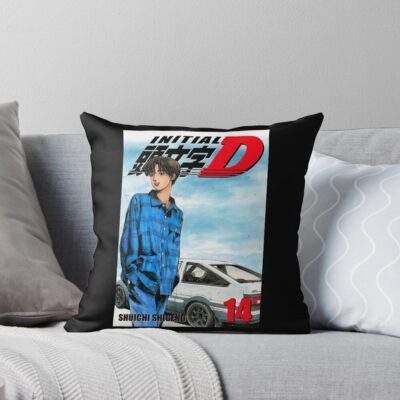 Hot Manga Initial D Takumi Fujiwara Throw Pillow
