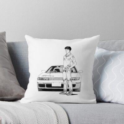 Hot Manga Initial D Iketani Basic Throw Pillow